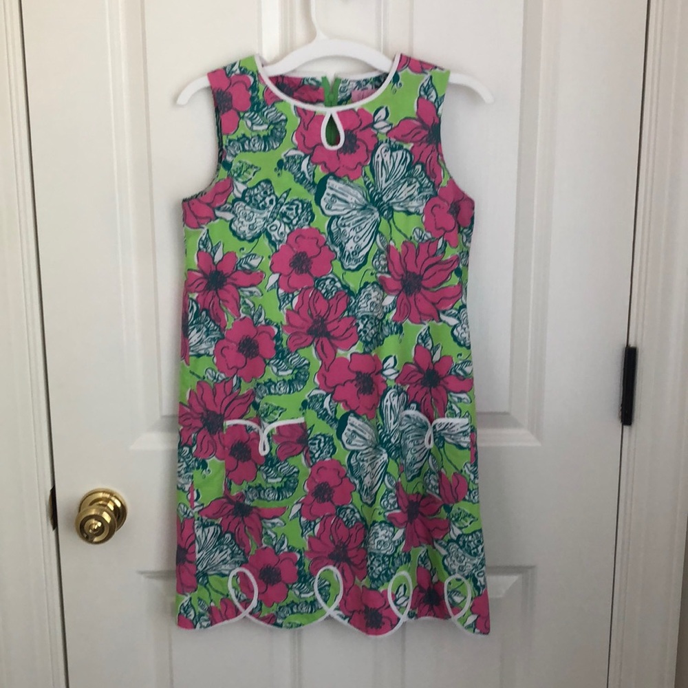Size 12 Lilly Pulitzer girls shift dress